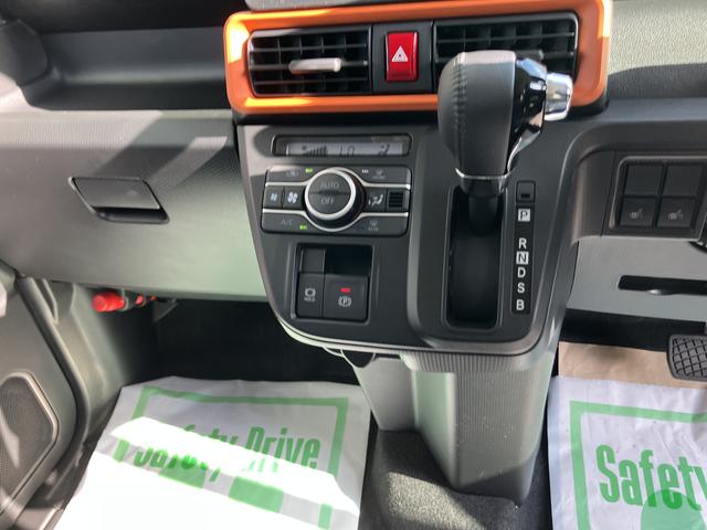 タントファンクロスターボ２ＷＤ　ＣＶＴ　６６０ｃｃ　両側電動スライドドア　衝突被害軽減ブレーキ　横滑り防止装置　ＡＢＳ　アイドリングストップ　プッシュボタンスタート　オートエアコン　ベンチシート　届出済未使用車（福島県）の中古車
