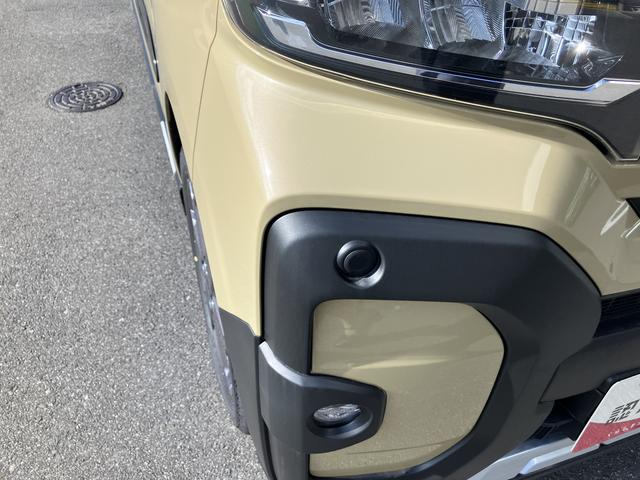 タントファンクロスターボ２ＷＤ　ＣＶＴ　６６０ｃｃ　両側電動スライドドア　衝突被害軽減ブレーキ　横滑り防止装置　ＡＢＳ　アイドリングストップ　プッシュボタンスタート　オートエアコン　ベンチシート　届出済未使用車（福島県）の中古車