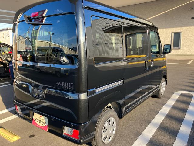 ハイゼットカーゴクルーズ２ＷＤ　ＣＶＴ　６６０ｃｃ　両側スライドドア　衝突被害軽減ブレーキ　横滑り防止装置　ＡＢＳ　アイドリングストップ　プッシュボタンスタート　マニュアルエアコン　パワーステアリング　パワーウィンドウ（福島県）の中古車