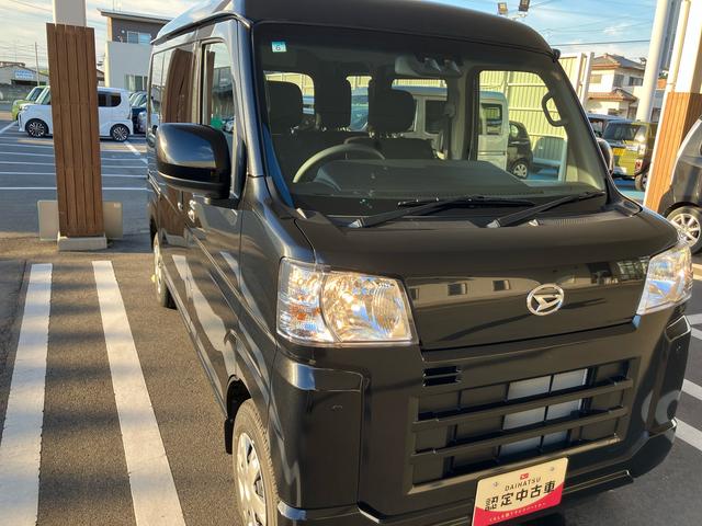 ハイゼットカーゴクルーズ２ＷＤ　ＣＶＴ　６６０ｃｃ　両側スライドドア　衝突被害軽減ブレーキ　横滑り防止装置　ＡＢＳ　アイドリングストップ　プッシュボタンスタート　マニュアルエアコン　パワーステアリング　パワーウィンドウ（福島県）の中古車