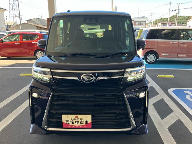 タントカスタムＲＳ２ＷＤ　ＣＶＴ　６６０ｃｃ　ターボ　ナビ　ドライブレコーダー　両側電動スライドドア　衝突被害軽減ブレーキ　横滑り防止装置　ＡＢＳ　サイドエアバッグ　アイドリングストップ　プッシュボタンスタート（福島県）の中古車
