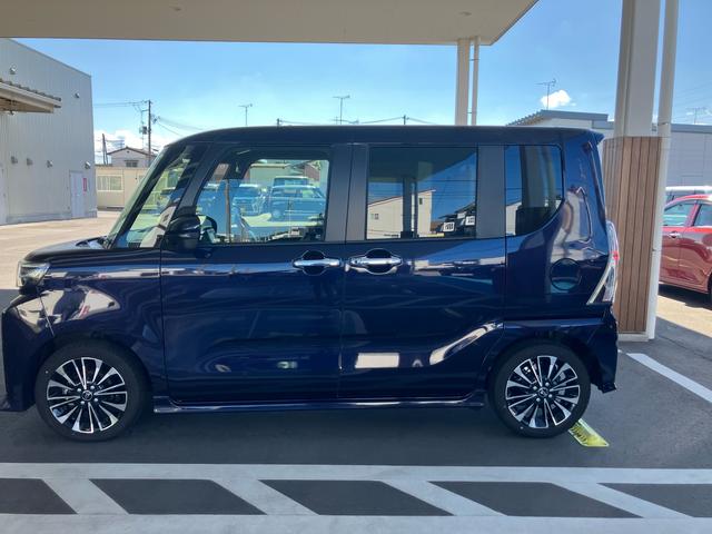 タントカスタムＲＳ２ＷＤ　ＣＶＴ　６６０ｃｃ　ターボ　ナビ　ドライブレコーダー　両側電動スライドドア　衝突被害軽減ブレーキ　横滑り防止装置　ＡＢＳ　サイドエアバッグ　アイドリングストップ　プッシュボタンスタート（福島県）の中古車