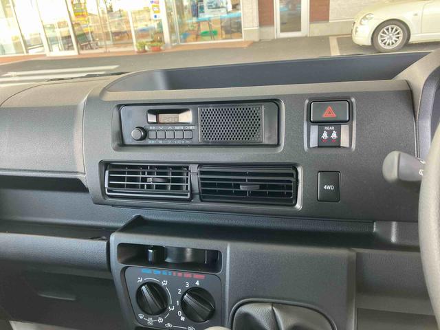 ハイゼットカーゴＤＸ４ＷＤ　５速マニュアル　６６０ｃｃ　両側スライドドア　衝突被害軽減ブレーキ　横滑り防止装置　ＡＢＳ　運転席・助手席エアバッグ　リヤヒーター　前席パワーウィンドウ　アイドリングストップ（福島県）の中古車