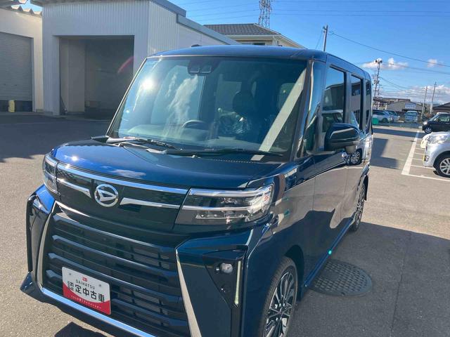 タントカスタムＲＳ２ＷＤ　ＣＶＴ　６６０ｃｃ　ターボ　両側電動スライドドア　衝突被害軽減ブレーキ　横滑り防止装置　ＡＢＳ　サイドエアバッグ　アイドリングストップ　プッシュボタンスタート　ベンチシート　届出済未使用車（福島県）の中古車