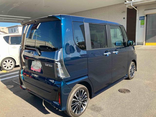 タントカスタムＲＳ２ＷＤ　ＣＶＴ　６６０ｃｃ　ターボ　両側電動スライドドア　衝突被害軽減ブレーキ　横滑り防止装置　ＡＢＳ　サイドエアバッグ　アイドリングストップ　プッシュボタンスタート　ベンチシート　届出済未使用車（福島県）の中古車