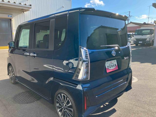 タントカスタムＲＳ２ＷＤ　ＣＶＴ　６６０ｃｃ　ターボ　両側電動スライドドア　衝突被害軽減ブレーキ　横滑り防止装置　ＡＢＳ　サイドエアバッグ　アイドリングストップ　プッシュボタンスタート　ベンチシート　届出済未使用車（福島県）の中古車