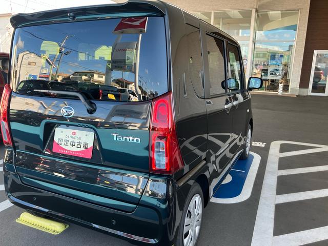 タントＸ２ＷＤ　ＣＶＴ　６６０ｃｃ　両側スライドドア　衝突被害軽減ブレーキ　横滑り防止装置　ＡＢＳ　アイドリングストップ　プッシュボタンスタート　オートエアコン　電動パーキングブレーキ　届出済未使用車（福島県）の中古車