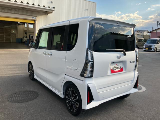 タントカスタムＲＳ２ＷＤ　ＣＶＴ　６６０ｃｃ　ターボ　両側電動スライドドア　ナビ　オートエアコン　ベンチシート衝突被害軽減ブレーキ　横滑り防止装置　ＡＢＳ　アイドリングストップ　プッシュボタンスタート　スマートキー（福島県）の中古車