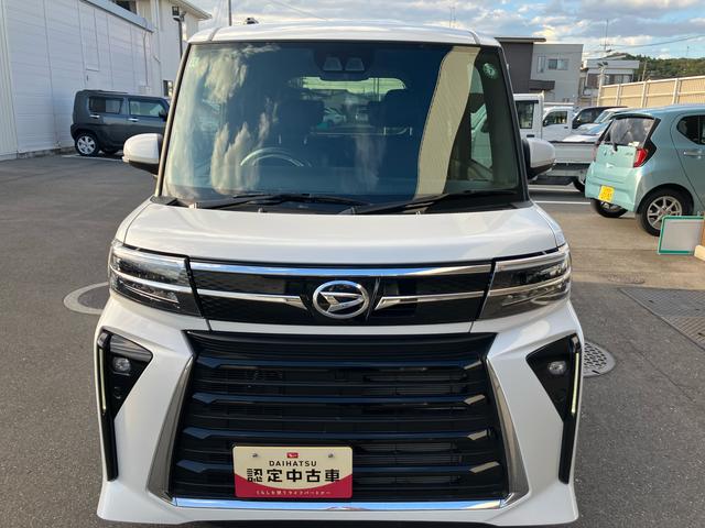 タントカスタムＲＳ２ＷＤ　ＣＶＴ　６６０ｃｃ　ターボ　両側電動スライドドア　ナビ　オートエアコン　ベンチシート衝突被害軽減ブレーキ　横滑り防止装置　ＡＢＳ　アイドリングストップ　プッシュボタンスタート　スマートキー（福島県）の中古車