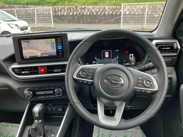 ロッキープレミアムＧ　ＨＥＶハイブリッド　２ＷＤ　スマートアシスト　　シートヒーター　電動パーキングブレーキ　オートホールド機能　プッシュボタンスタート　衝突警報機能　コーナーセンサー　パノラマモニター　全車速追従機能付ＡＣＣ（福島県）の中古車