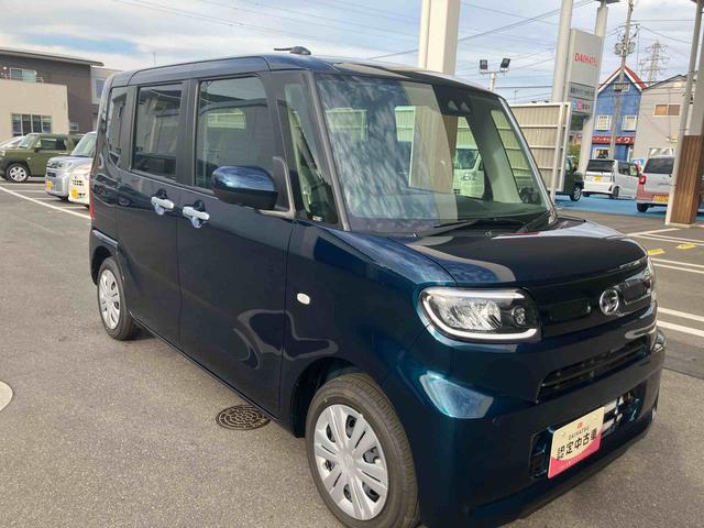 タントＸ２ＷＤ　ＣＶＴ　６６０ｃｃ　両側スライドドア　衝突被害軽減ブレーキ　横滑り防止装置　ＡＢＳ　アイドリングストップ　プッシュボタンスタート　ベンチシート　パノラマモニター用カメラ　届出済未使用車（福島県）の中古車