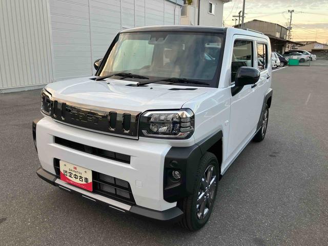 タフトＧ　ダーククロムベンチャー　届出済未使用車２ＷＤ　ＣＶＴ　６６０ｃｃ　スカイフィールトップ　クルーズコントロール　衝突被害軽減ブレーキ　横滑り防止装置　コーナーセンサー　ＡＢＳ　アイドリングストップ　プッシュボタンスタート（福島県）の中古車