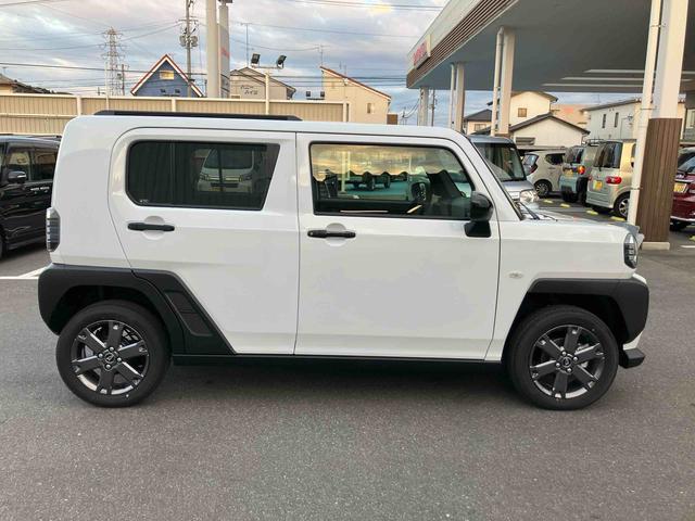 タフトＧ　ダーククロムベンチャー　届出済未使用車２ＷＤ　ＣＶＴ　６６０ｃｃ　スカイフィールトップ　クルーズコントロール　衝突被害軽減ブレーキ　横滑り防止装置　コーナーセンサー　ＡＢＳ　アイドリングストップ　プッシュボタンスタート（福島県）の中古車