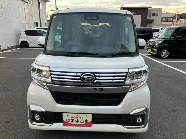 タントカスタムＸ　ＳＡIII　車検整備付　４０２４１ｋｍ走行２ＷＤ　ＣＶＴ　６６０ｃｃ　ナビ　両側スライドドア　衝突被害軽減ブレーキ　横滑り防止装置　ＡＢＳ　アイドリングストップ　プッシュボタンスタート　運転席シートヒーター　車検整備付　ワンオーナー車（福島県）の中古車