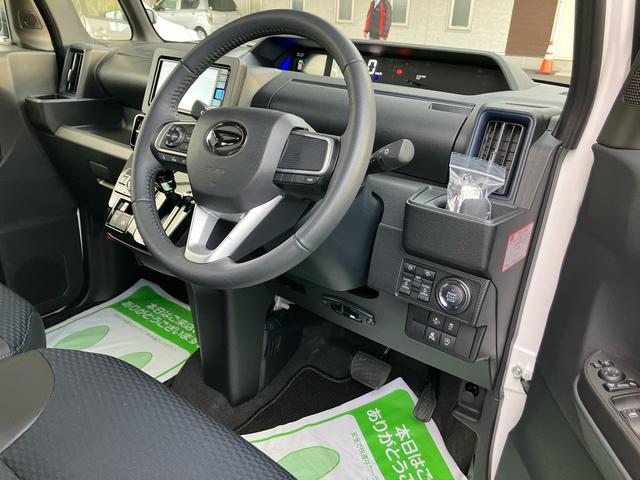 タントカスタムＲＳ　ターボ　両側電動スライドドア２ＷＤ　ＣＶＴ　６６０ｃｃ　ナビ　ドライブレコーダー　衝突被害軽減ブレーキ　横滑り防止装置　ＡＢＳ　アイドリングストップ　プッシュボタンスタート　シートバックテーブル　両側電動スライドドア（福島県）の中古車