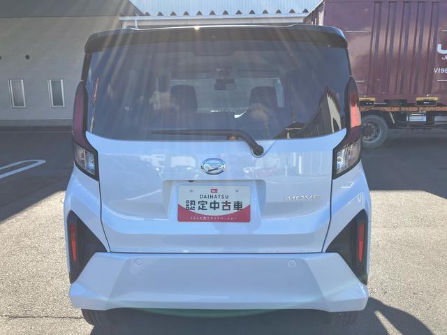 ムーヴＲＳ　ターボ　クルーズコントロール付　６６０ｃｃ２ＷＤ　ＣＶＴ　６６０ｃｃ　ターボ　ディスプレイオーディオ　衝突被害軽減ブレーキ　横滑り防止装置　ＡＢＳ　アイドリングストップ　プッシュボタンスタート　スマートキー　両側電動スライドドア（福島県）の中古車