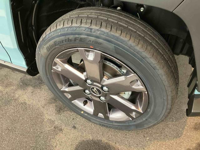 タフトＧターボ　ダーククロムベンチャー２ＷＤ　ＣＶＴ　６６０ｃｃ　スカイフィールトップ　衝突被害軽減ブレーキ　横滑り防止装置　ＡＢＳ　アイドリングストップ　プッシュボタンスタート　ディスプレイオーディオ　シートヒーター　届出済未使用車（福島県）の中古車