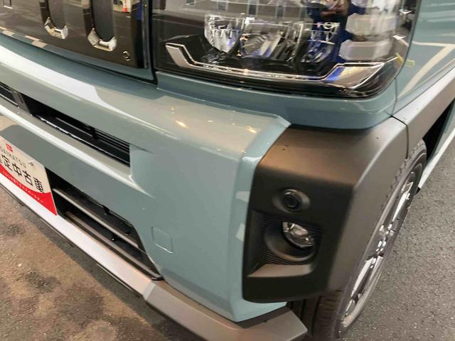 タフトＧターボ　ダーククロムベンチャー２ＷＤ　ＣＶＴ　６６０ｃｃ　スカイフィールトップ　衝突被害軽減ブレーキ　横滑り防止装置　ＡＢＳ　アイドリングストップ　プッシュボタンスタート　ディスプレイオーディオ　シートヒーター　届出済未使用車（福島県）の中古車