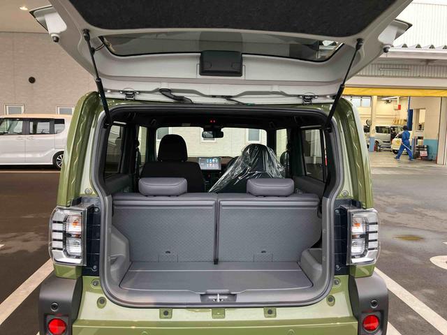 タフトＧターボ　ダーククロムベンチャー　クルーズコントロール付車２ＷＤ　ＣＶＴ　６６０ｃｃ　スカイフィールトップ　衝突被害軽減ブレーキ　横滑り防止装置　ＡＢＳ　アイドリングストップ　プッシュボタンスタート　ディスプレイオーディオ　シートヒーター　届出済未使用車（福島県）の中古車