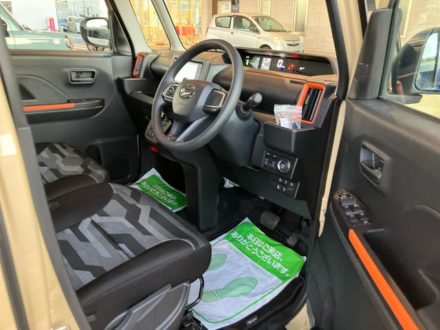 タントファンクロス　両側電動スライドドア　ナビ付車２ＷＤ　ＣＶＴ　６６０ｃｃ　衝突被害軽減ブレーキ　横滑り防止装置　ＡＢＳ　サイドエアバッグ　アイドリングストップ　プッシュボタンスタート　両側電動スライドドア　シートバックテーブル（福島県）の中古車