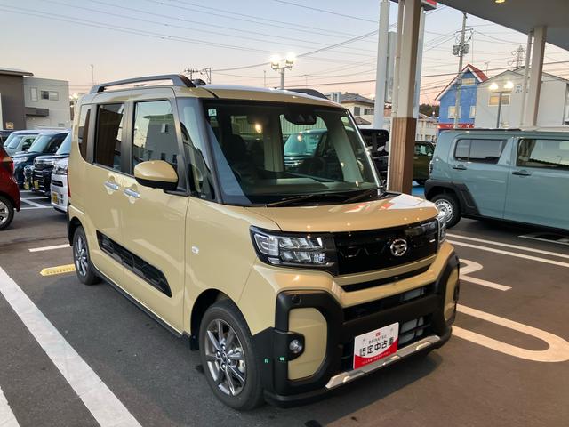タントファンクロス　両側電動スライドドア　ナビ付車２ＷＤ　ＣＶＴ　６６０ｃｃ　衝突被害軽減ブレーキ　横滑り防止装置　ＡＢＳ　サイドエアバッグ　アイドリングストップ　プッシュボタンスタート　両側電動スライドドア　シートバックテーブル（福島県）の中古車