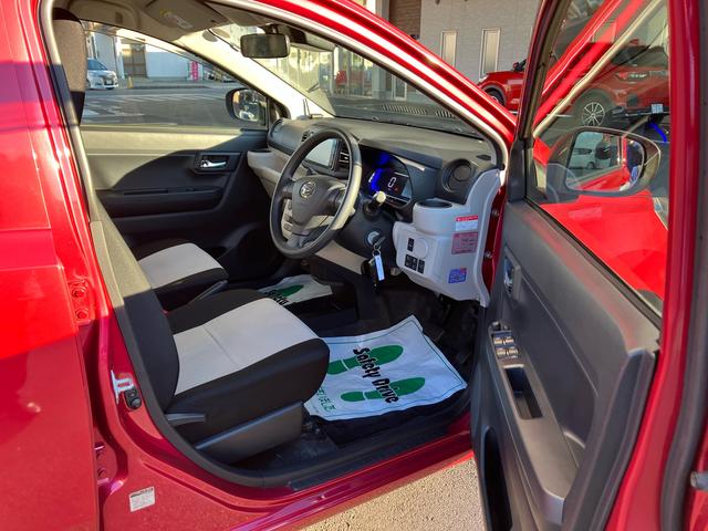 ミライースＸ　ＳＡIII２ＷＤ　ＣＶＴ　６６０ｃｃ　７インチナビ　ドライブレコーダー　衝突被害軽減ブレーキ　横滑り防止装置　ＡＢＳ　運転席・助手席エアバッグ　アイドリングストップ（福島県）の中古車