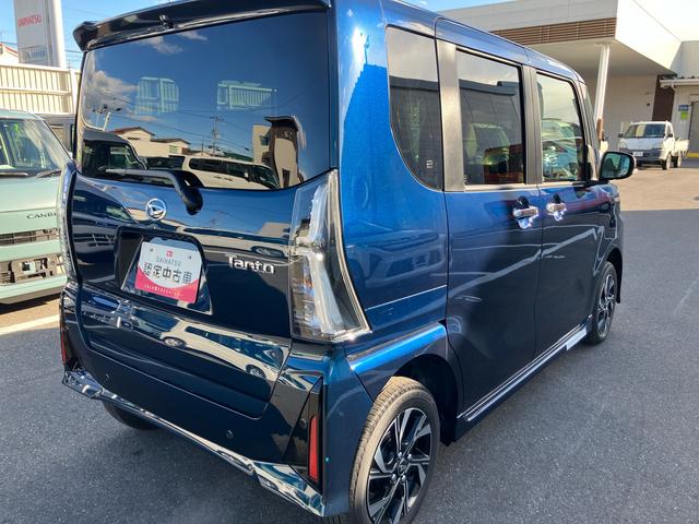 タントカスタムX 届出済未使用車4WD CVT 660cc ディスプレイオーディオ 両側電動スライドドア 衝突被害軽減ブレーキ 横滑り防止装置 ABS アイドリングストップ プッシュボタンスタート 届出済未使用車(福島県)の中古車