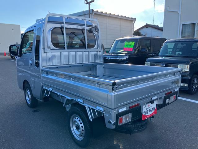 ハイゼットトラックジャンボエクストラ4WD CVT 660cc 衝突被害軽減ブレーキ 横滑り防止装置 ABS アイドリングストップ プッシュボタンスタート マニュアルエアコン パワーステアリング パワーウィンドウ 電動格納ドアミラー(福島県)の中古車