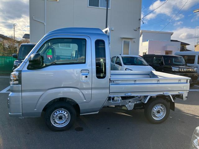 ハイゼットトラックジャンボエクストラ4WD CVT 660cc 衝突被害軽減ブレーキ 横滑り防止装置 ABS アイドリングストップ プッシュボタンスタート マニュアルエアコン パワーステアリング パワーウィンドウ 電動格納ドアミラー(福島県)の中古車