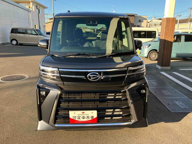 タントカスタムX 4WD 届出済未使用車4WD CVT 660cc 両側電動スライドドア 衝突被害軽減ブレーキ 横滑り防止装置 ABS アイドリングストップ プッシュボタンスタート ディスプレイオーディオ 届出済未使用車(福島県)の中古車