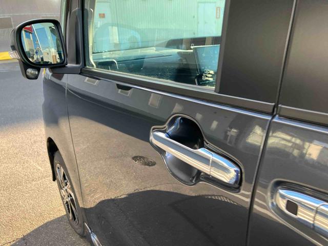 タントカスタムX 4WD 届出済未使用車4WD CVT 660cc 両側電動スライドドア 衝突被害軽減ブレーキ 横滑り防止装置 ABS アイドリングストップ プッシュボタンスタート ディスプレイオーディオ 届出済未使用車(福島県)の中古車