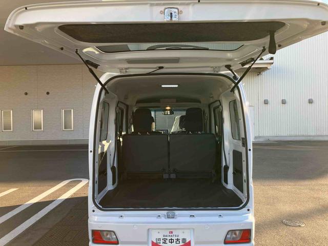 ハイゼットカーゴクルーズターボ 4WD 届出済未使用車4WD CVT 660cc ターボ ディスプレイオーディオ 衝突被害軽減ブレーキ 横滑り防止装置 ABS アイドリングストップ プッシュボタンスタート 両側スライドドア 前席パワーウィンドウ(福島県)の中古車