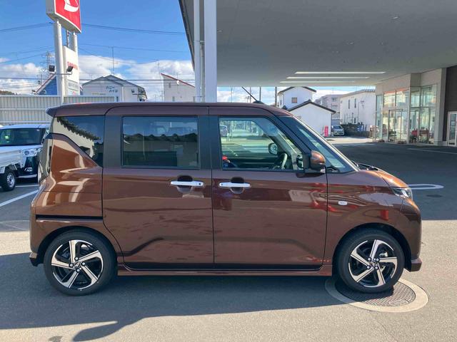 ムーヴＲＳ　ターボ２ＷＤ　ＣＶＴ　６６０ｃｃ　ターボ　両側電動スライドドア　ナビ　衝突被害軽減ブレーキ　横滑り防止装置　ＡＢＳ　サイドエアバッグ　アイドリングストップ　プッシュボタンスタート　スマートキー（福島県）の中古車