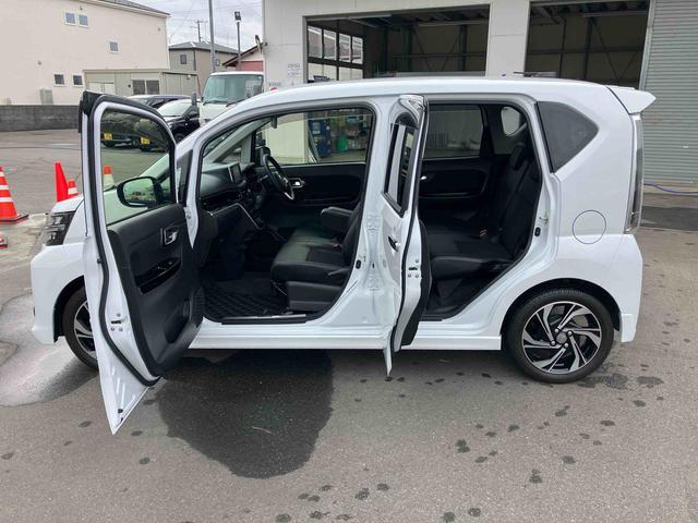 ムーヴカスタム　ＲＳ　ハイパーリミテッドＳＡIII　ターボ２ＷＤ　ＣＶＴ　６６０ｃｃ　ターボ　ナビ　全方位モニター　ＥＴＣ車載器　ドライブレコーダー　衝突被害軽減ブレーキ　横滑り防止装置　ＡＢＳ　アイドリングストップ　プッシュボタンスタート（福島県）の中古車