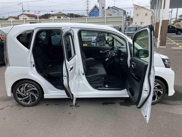 ムーヴカスタム　ＲＳ　ハイパーリミテッドＳＡIII　ターボ２ＷＤ　ＣＶＴ　６６０ｃｃ　ターボ　ナビ　全方位モニター　ＥＴＣ車載器　ドライブレコーダー　衝突被害軽減ブレーキ　横滑り防止装置　ＡＢＳ　アイドリングストップ　プッシュボタンスタート（福島県）の中古車