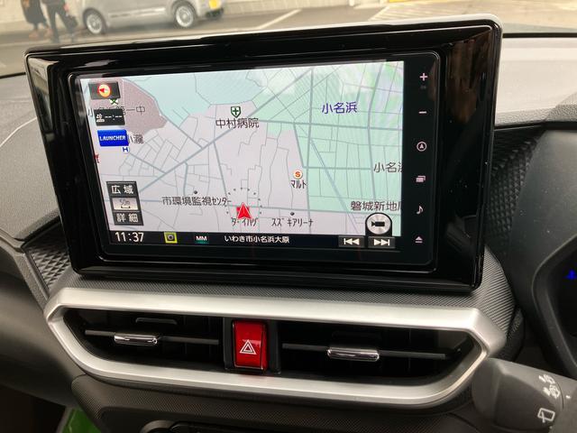 ロッキーＧ２ＷＤ　ＣＶＴ　１０００ｃｃ　ナビ　衝突被害軽減ブレーキ　横滑り防止装置　ＡＢＳ　クルーズコントロール　アイドリングストップ　プッシュボタンスタート　スマートキー　前席シートヒーター　ワンオーナー車（福島県）の中古車