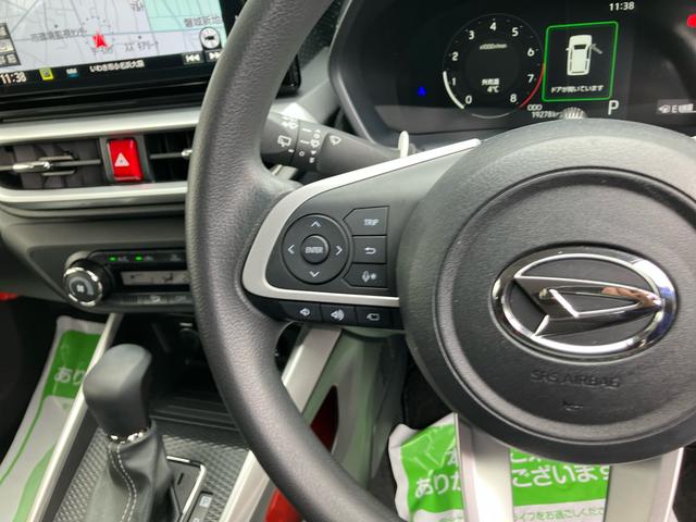 ロッキーＧ２ＷＤ　ＣＶＴ　１０００ｃｃ　ナビ　衝突被害軽減ブレーキ　横滑り防止装置　ＡＢＳ　クルーズコントロール　アイドリングストップ　プッシュボタンスタート　スマートキー　前席シートヒーター　ワンオーナー車（福島県）の中古車