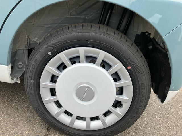 ムーヴキャンバスストライプスGターボ 届出済未使用車2WD CVT 660cc ターボ 衝突被害軽減ブレーキ 横滑り防止装置 ABS アイドリングストップ プッシュボタンスタート 両側電動スライドドア クルーズコントロール 届出済未使用車(福島県)の中古車