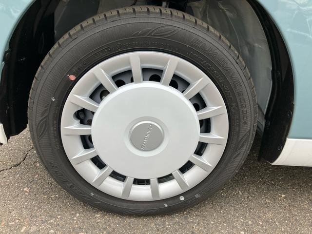 ムーヴキャンバスストライプスGターボ 届出済未使用車2WD CVT 660cc ターボ 衝突被害軽減ブレーキ 横滑り防止装置 ABS アイドリングストップ プッシュボタンスタート 両側電動スライドドア クルーズコントロール 届出済未使用車(福島県)の中古車