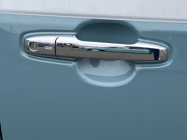 ムーヴキャンバスストライプスGターボ 届出済未使用車2WD CVT 660cc ターボ 衝突被害軽減ブレーキ 横滑り防止装置 ABS アイドリングストップ プッシュボタンスタート 両側電動スライドドア クルーズコントロール 届出済未使用車(福島県)の中古車