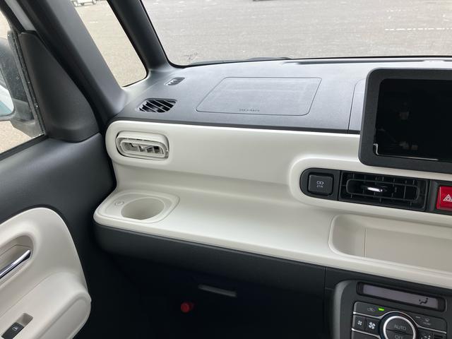 ムーヴキャンバスストライプスGターボ 届出済未使用車2WD CVT 660cc ターボ 衝突被害軽減ブレーキ 横滑り防止装置 ABS アイドリングストップ プッシュボタンスタート 両側電動スライドドア クルーズコントロール 届出済未使用車(福島県)の中古車