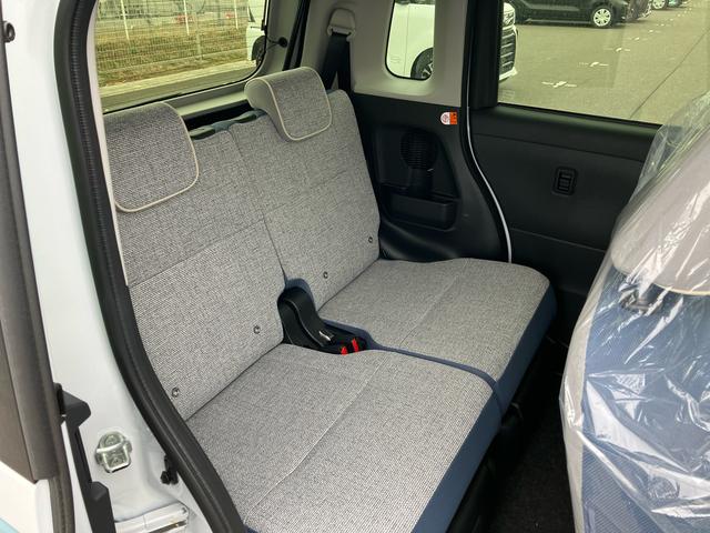 ムーヴキャンバスストライプスGターボ 届出済未使用車2WD CVT 660cc ターボ 衝突被害軽減ブレーキ 横滑り防止装置 ABS アイドリングストップ プッシュボタンスタート 両側電動スライドドア クルーズコントロール 届出済未使用車(福島県)の中古車