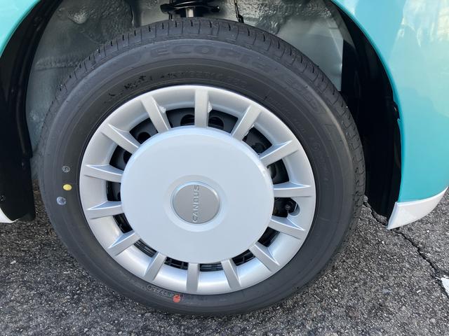 ムーヴキャンバスストライプスＧ　届出済未使用車２ＷＤ　ＣＶＴ　６６０ｃｃ　衝突被害軽減ブレーキ　横滑り防止装置　ＡＢＳ　サイドエアバッグ　アイドリングストップ　プッシュボタンスタート　スマートキー　両側電動スライドドア　届出済未使用車（福島県）の中古車