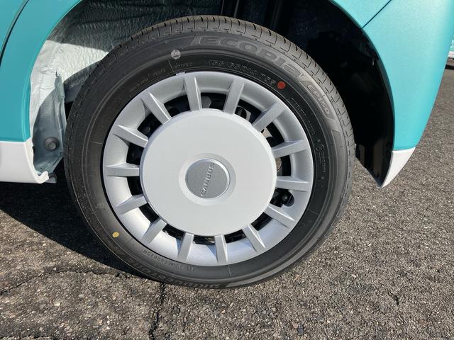 ムーヴキャンバスストライプスＧ　届出済未使用車２ＷＤ　ＣＶＴ　６６０ｃｃ　衝突被害軽減ブレーキ　横滑り防止装置　ＡＢＳ　サイドエアバッグ　アイドリングストップ　プッシュボタンスタート　スマートキー　両側電動スライドドア　届出済未使用車（福島県）の中古車