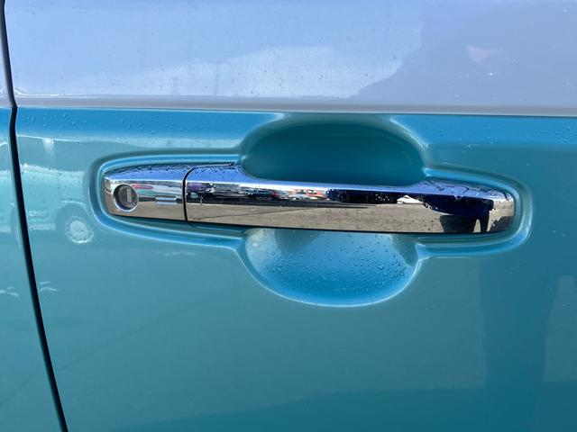 ムーヴキャンバスストライプスＧ　届出済未使用車２ＷＤ　ＣＶＴ　６６０ｃｃ　衝突被害軽減ブレーキ　横滑り防止装置　ＡＢＳ　サイドエアバッグ　アイドリングストップ　プッシュボタンスタート　スマートキー　両側電動スライドドア　届出済未使用車（福島県）の中古車