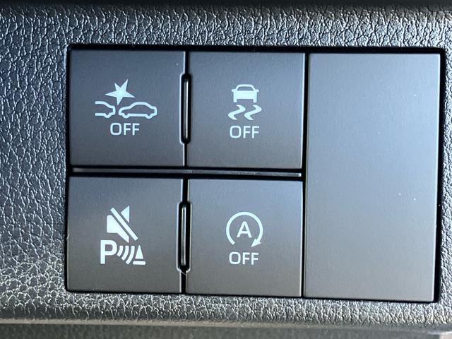 ムーヴキャンバスストライプスＧ　届出済未使用車２ＷＤ　ＣＶＴ　６６０ｃｃ　衝突被害軽減ブレーキ　横滑り防止装置　ＡＢＳ　サイドエアバッグ　アイドリングストップ　プッシュボタンスタート　スマートキー　両側電動スライドドア　届出済未使用車（福島県）の中古車