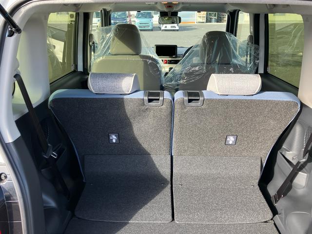 ムーヴキャンバスストライプスＧ　届出済未使用車２ＷＤ　ＣＶＴ　６６０ｃｃ　衝突被害軽減ブレーキ　横滑り防止装置　ＡＢＳ　サイドエアバッグ　アイドリングストップ　プッシュボタンスタート　スマートキー　両側電動スライドドア　届出済未使用車（福島県）の中古車