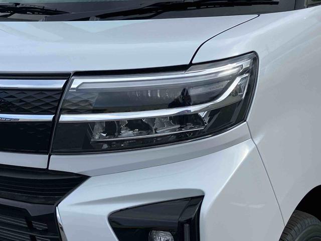 タントカスタムＸリミテッド　届出済未使用車　クルーズコントロール２ＷＤ　ＣＶＴ　６６０ｃｃ　両側電動スライドドア　ＥＴＣ車載器　衝突被害軽減ブレーキ　横滑り防止装置　ＡＢＳ　サイドエアバッグ　アイドリングストップ　プッシュボタンスタート　届出済未使用車（福島県）の中古車