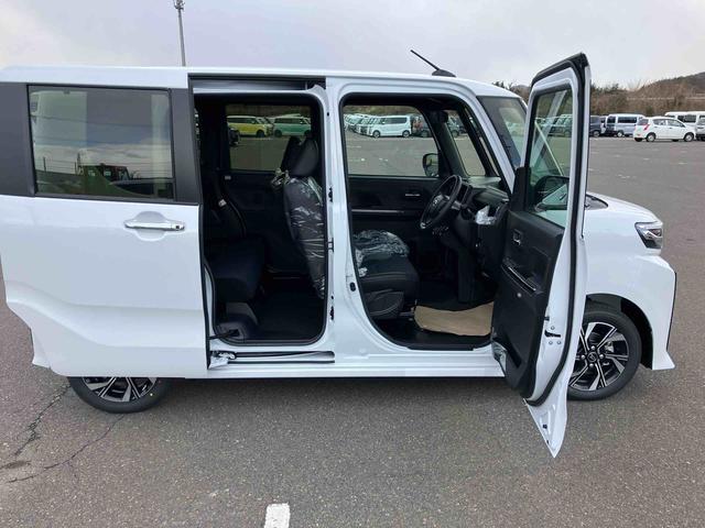 タントカスタムＸリミテッド　届出済未使用車　クルーズコントロール２ＷＤ　ＣＶＴ　６６０ｃｃ　両側電動スライドドア　ＥＴＣ車載器　衝突被害軽減ブレーキ　横滑り防止装置　ＡＢＳ　サイドエアバッグ　アイドリングストップ　プッシュボタンスタート　届出済未使用車（福島県）の中古車