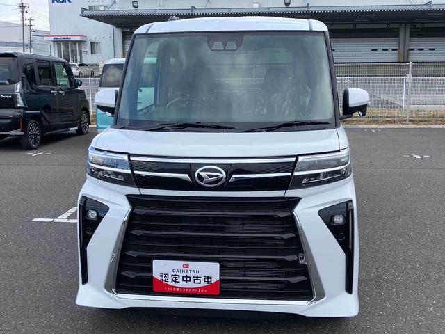 タントカスタムＸリミテッド　届出済未使用車　クルーズコントロール２ＷＤ　ＣＶＴ　６６０ｃｃ　両側電動スライドドア　ＥＴＣ車載器　衝突被害軽減ブレーキ　横滑り防止装置　ＡＢＳ　サイドエアバッグ　アイドリングストップ　プッシュボタンスタート　届出済未使用車（福島県）の中古車